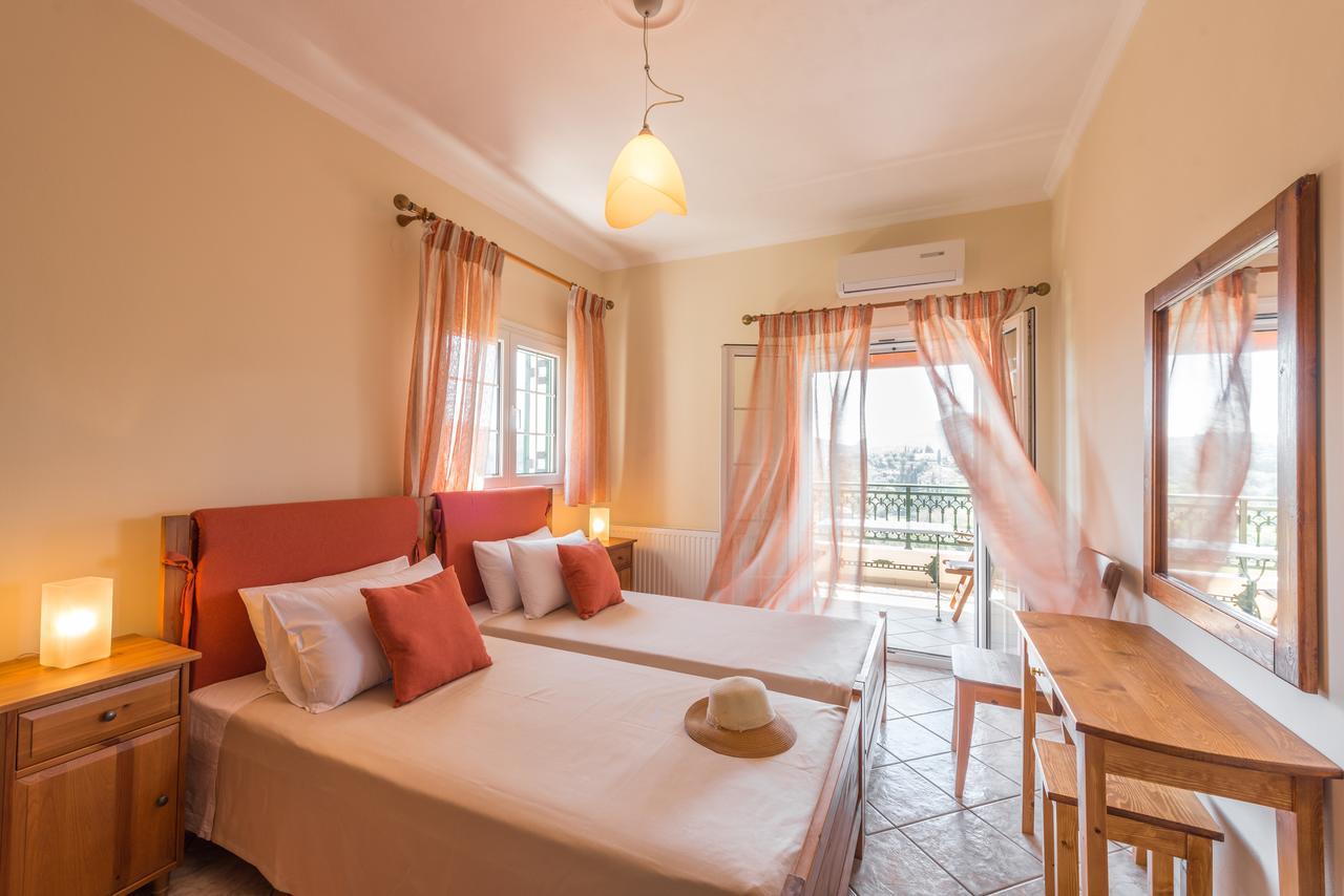 Corfu Villa Kokkini With Swimming Pool Kokkínion Exterior foto